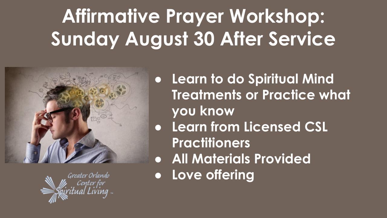 Summer Solstice Sound Healing Meditation event at the Greater Orlando Center for Spiritual Living sanctuary on June 20.