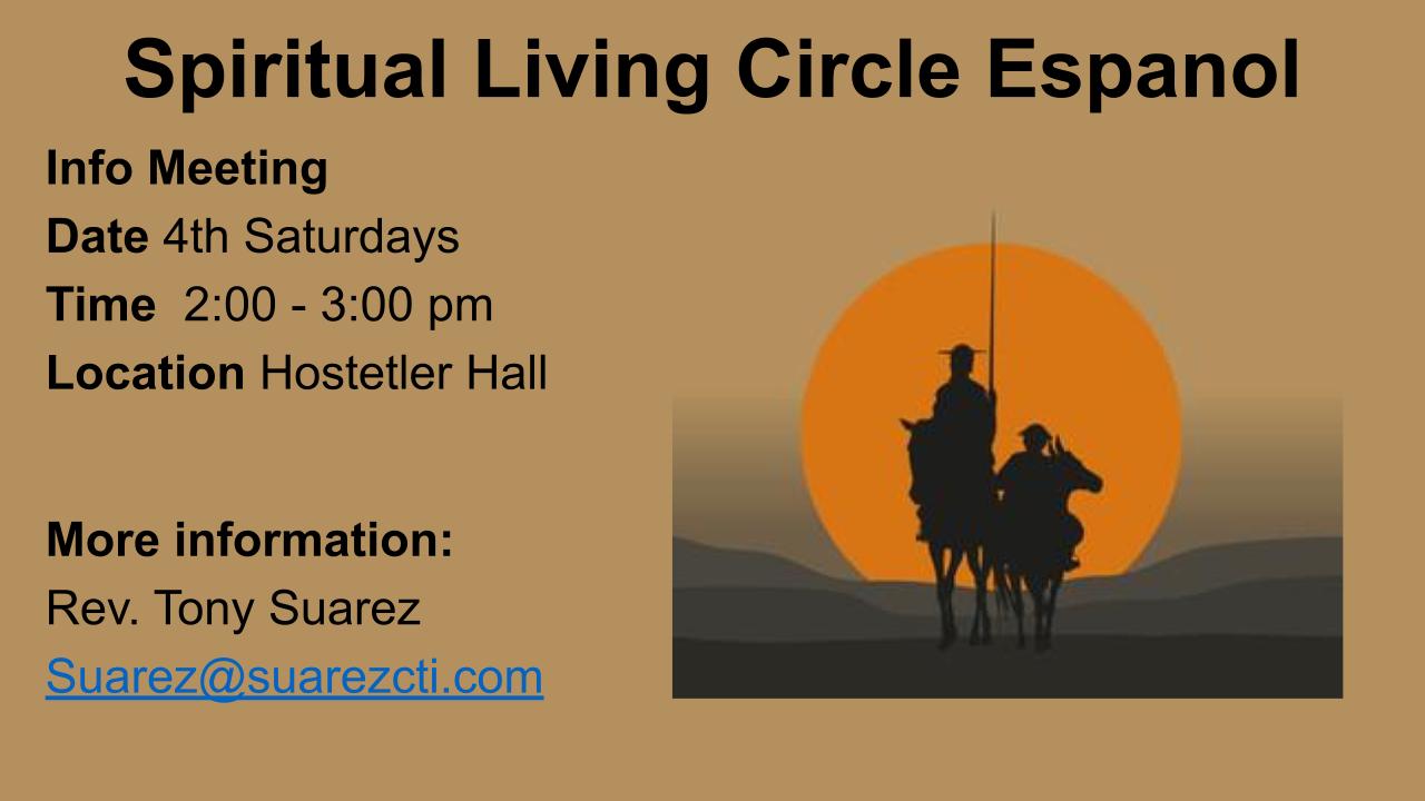 Summer Solstice Sound Healing Meditation event at the Greater Orlando Center for Spiritual Living sanctuary on June 20.